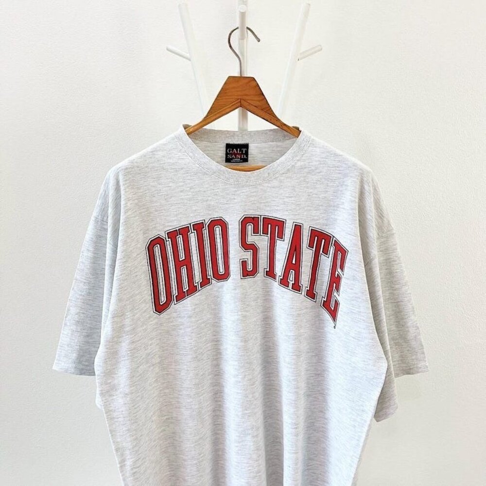 90s Ohio State University Sport Grey T-shirt